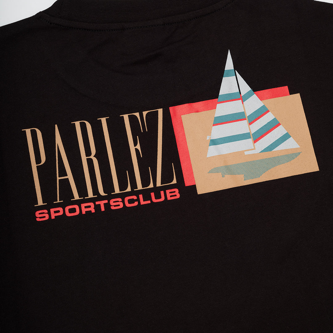 The Mens Auriga T-Shirt Black from Parlez clothing