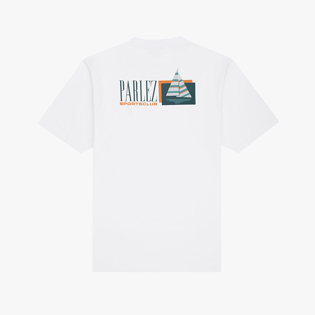 The Mens Auriga T-Shirt White from Parlez clothing