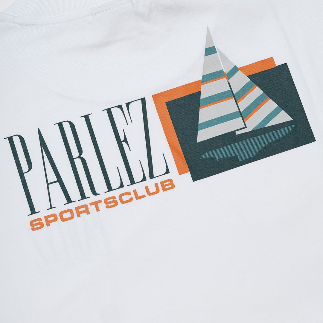The Mens Auriga T-Shirt White from Parlez clothing