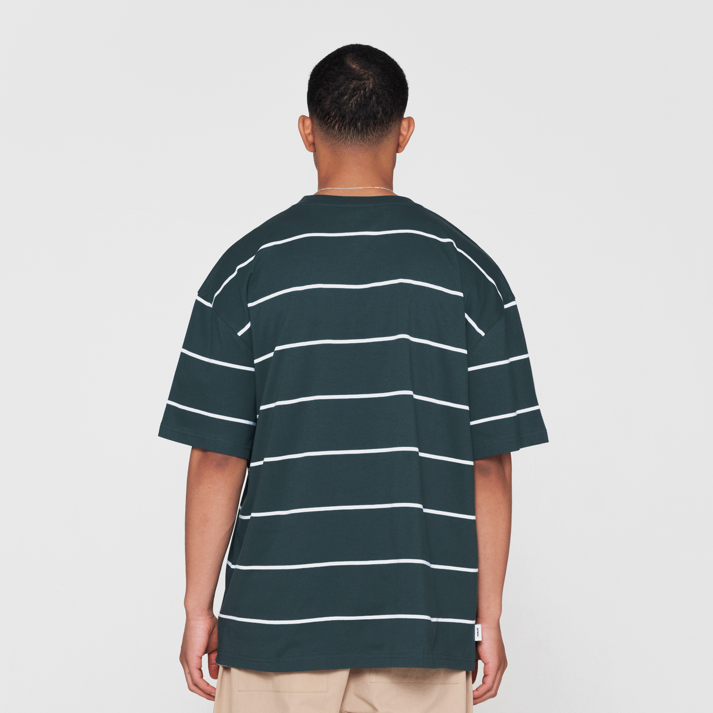 Argyle Oversized T-Shirt Deep Green