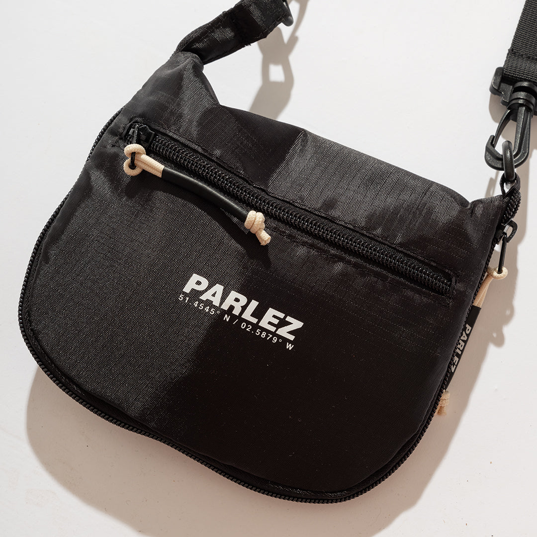 The Mens Haul Tote Bag Black from Parlez clothing