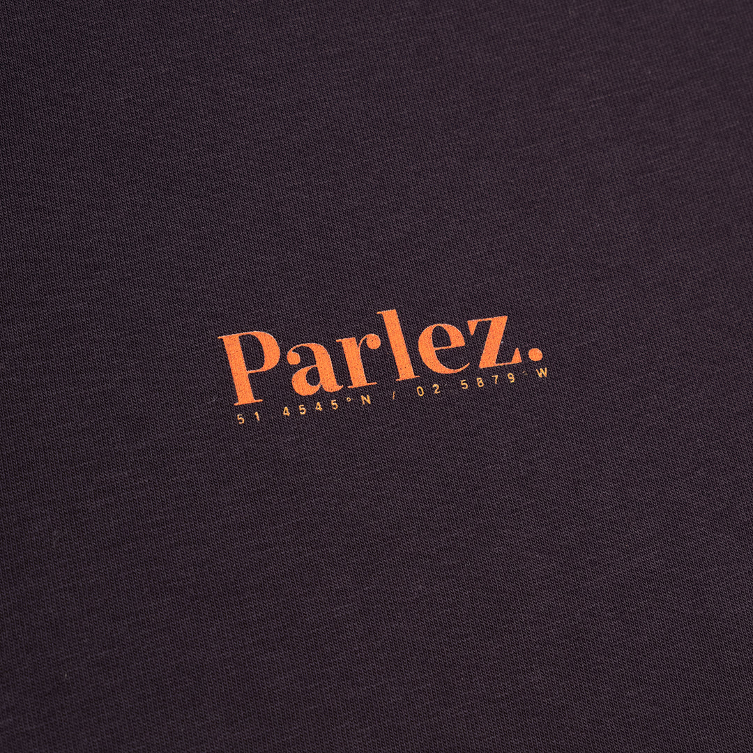 The Mens Banos T-Shirt Navy from Parlez clothing