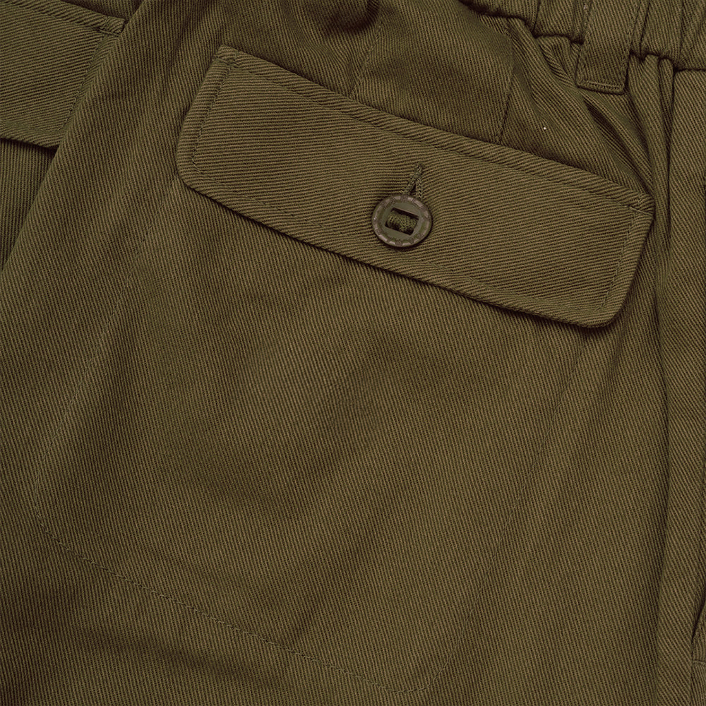 The Mens Base Trousers Moss from Parlez clothing