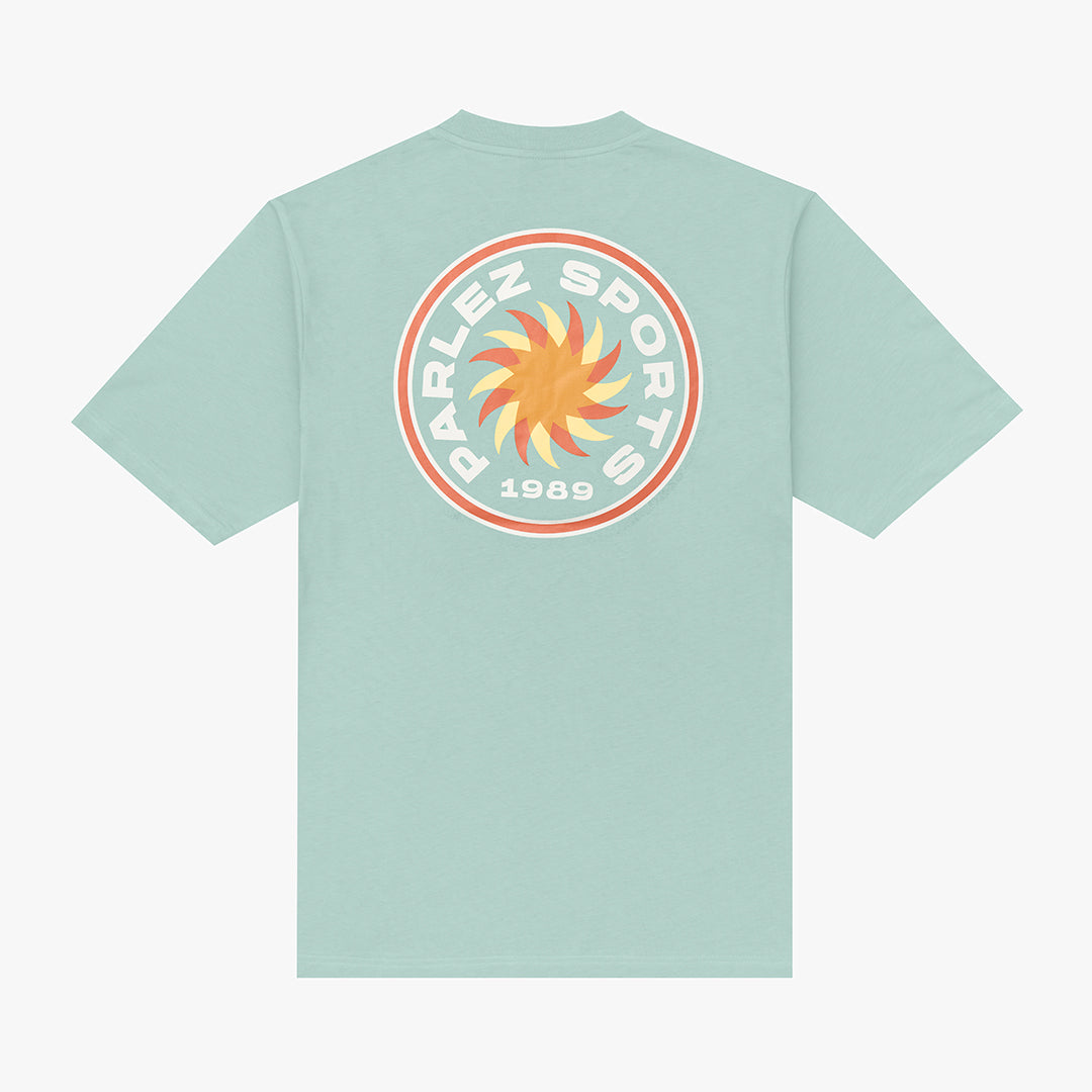 The Mens Bask T-Shirt Mineral from Parlez clothing