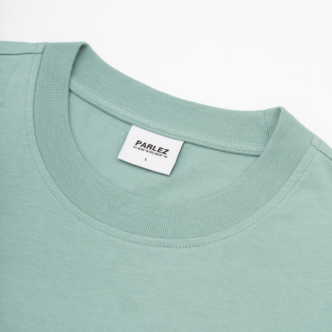 The Mens Bask T-Shirt Mineral from Parlez clothing