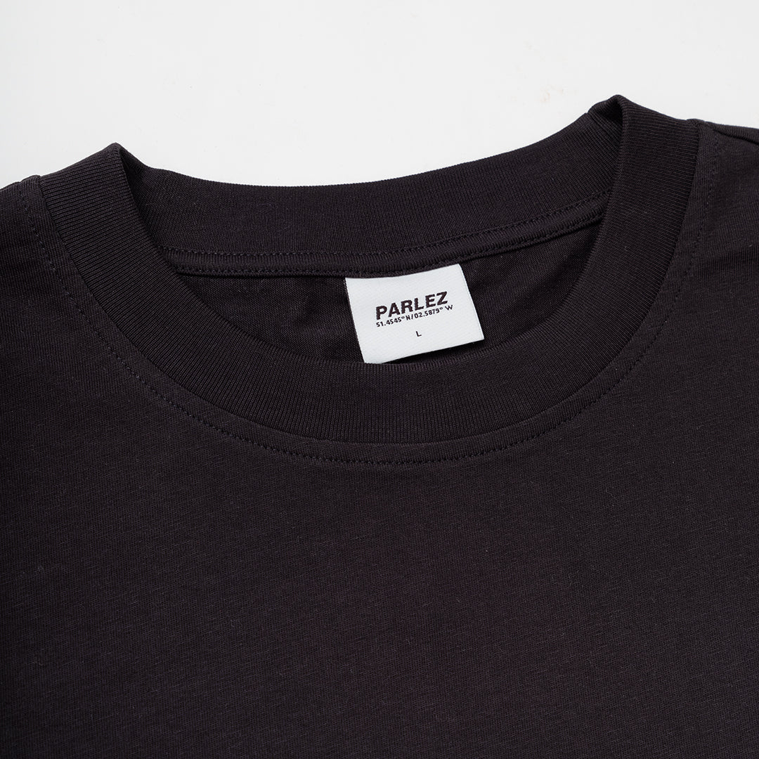 The Mens Beacon T-Shirt Black from Parlez clothing