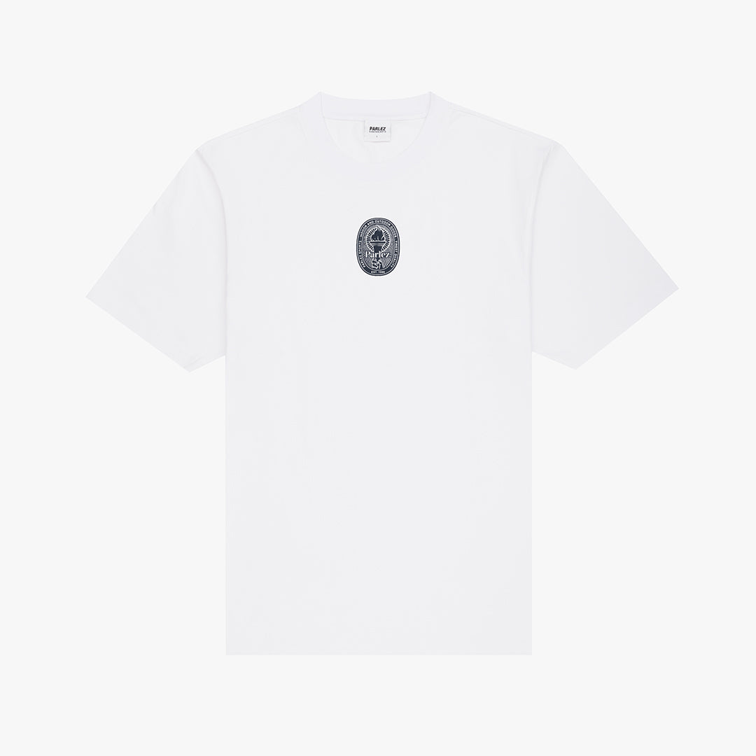 The Mens Beacon T-Shirt White from Parlez clothing