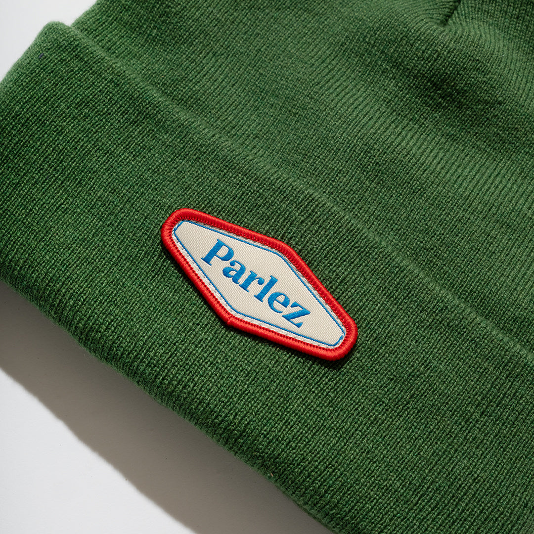 The Mens Caster Beanie Lake Green from Parlez clothing