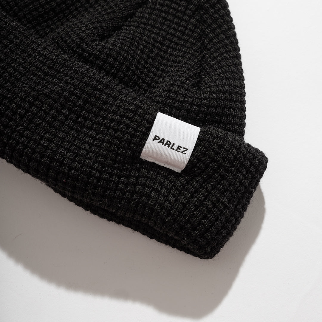 The Mens Metior Beanie Black from Parlez clothing