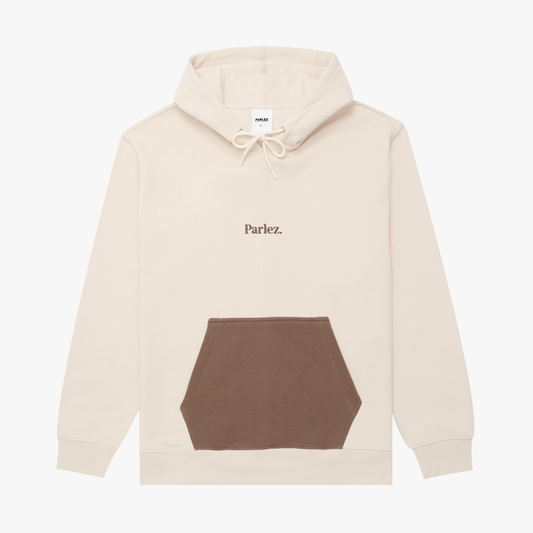 The Mens Benito Hoodie Ecru from Parlez clothing