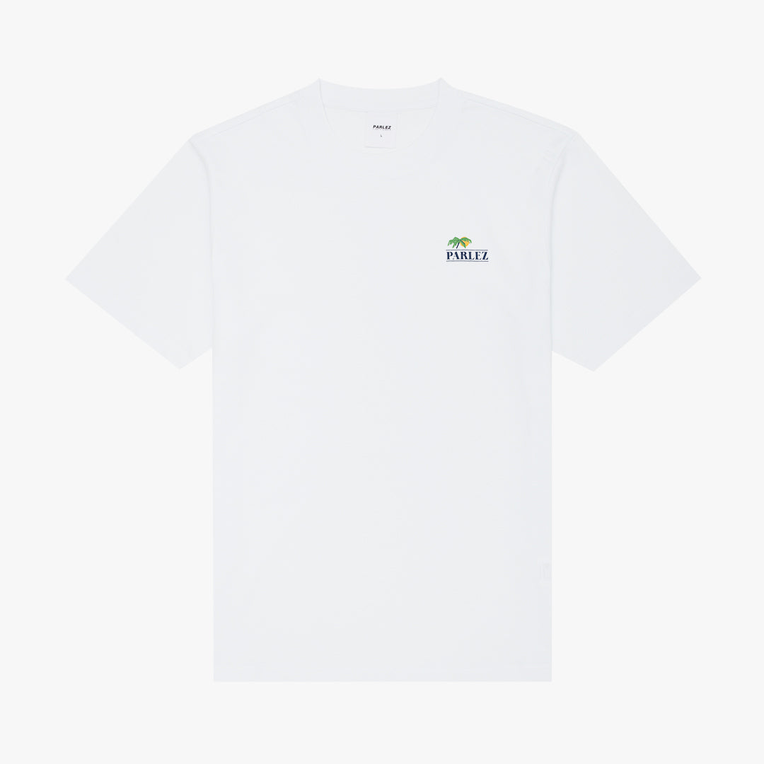 The Mens Breeze Tee White from Parlez clothing