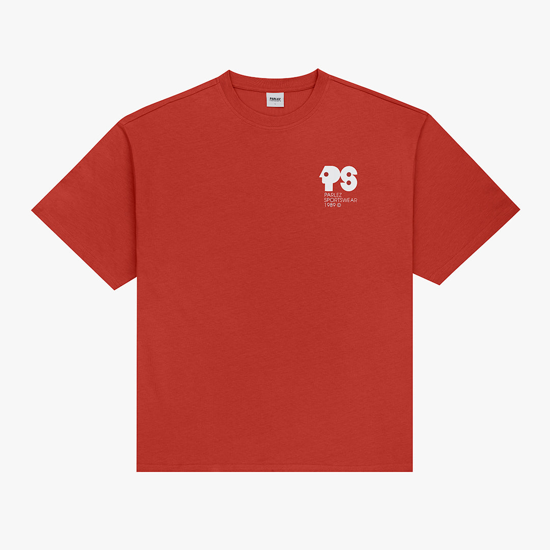 The Mens Broadcast Oversized T-Shirt Kiln from Parlez clothing