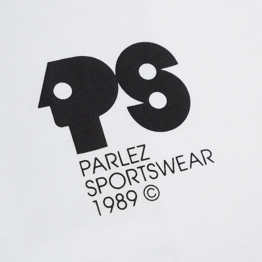 The Mens Broadcast Oversized T-Shirt White from Parlez clothing