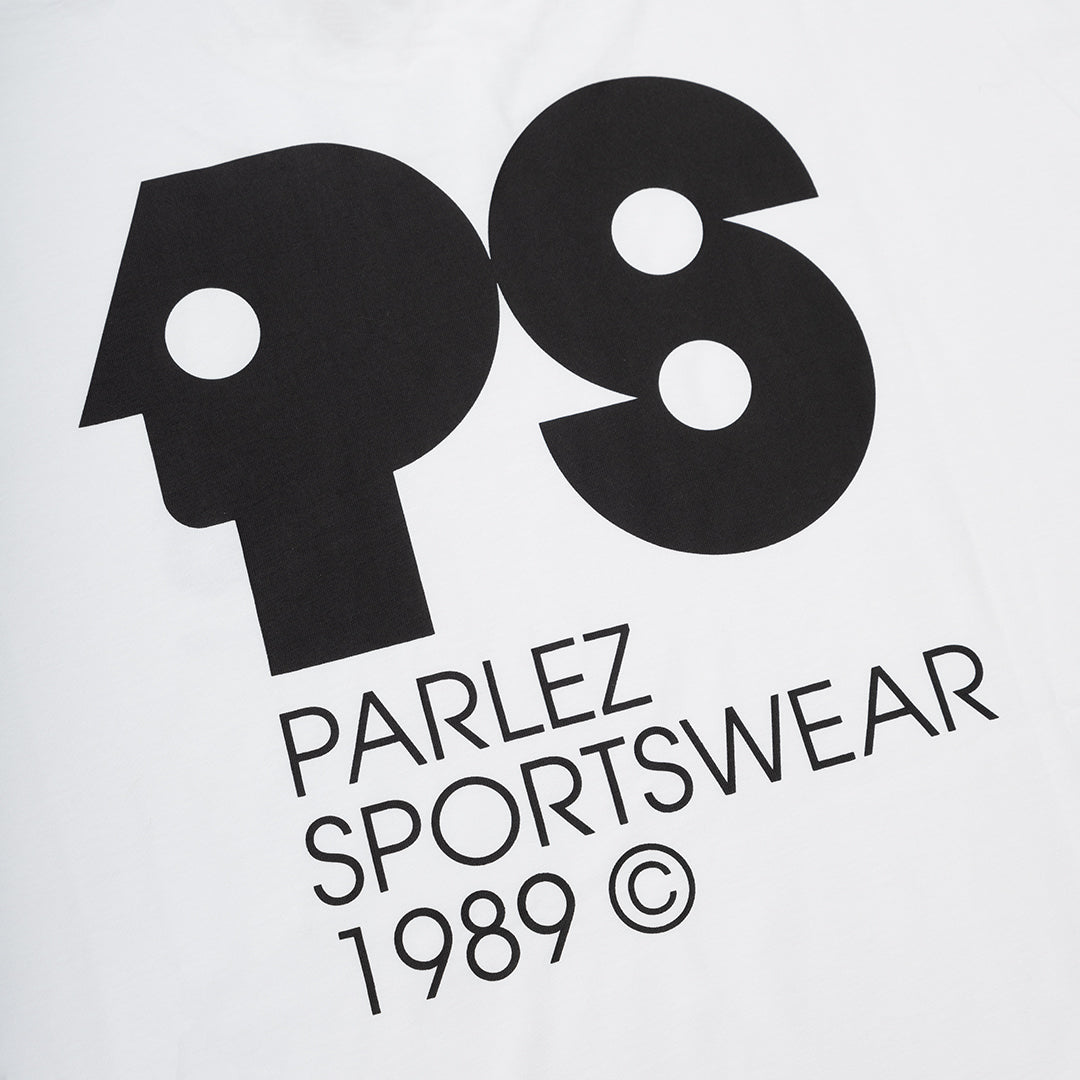 The Mens Broadcast Oversized T-Shirt White from Parlez clothing
