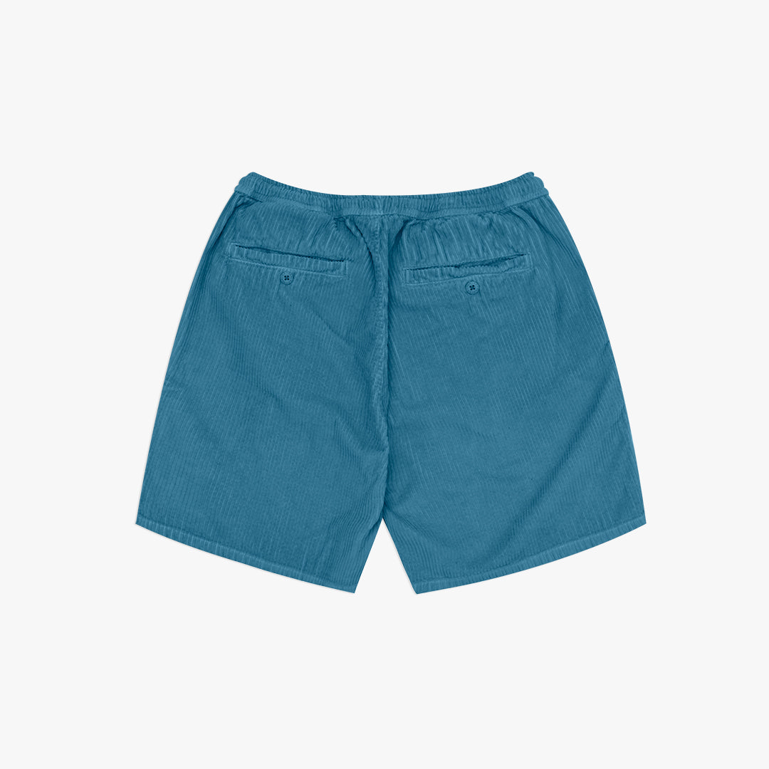 Campbell Cord Shorts Dusty Blue