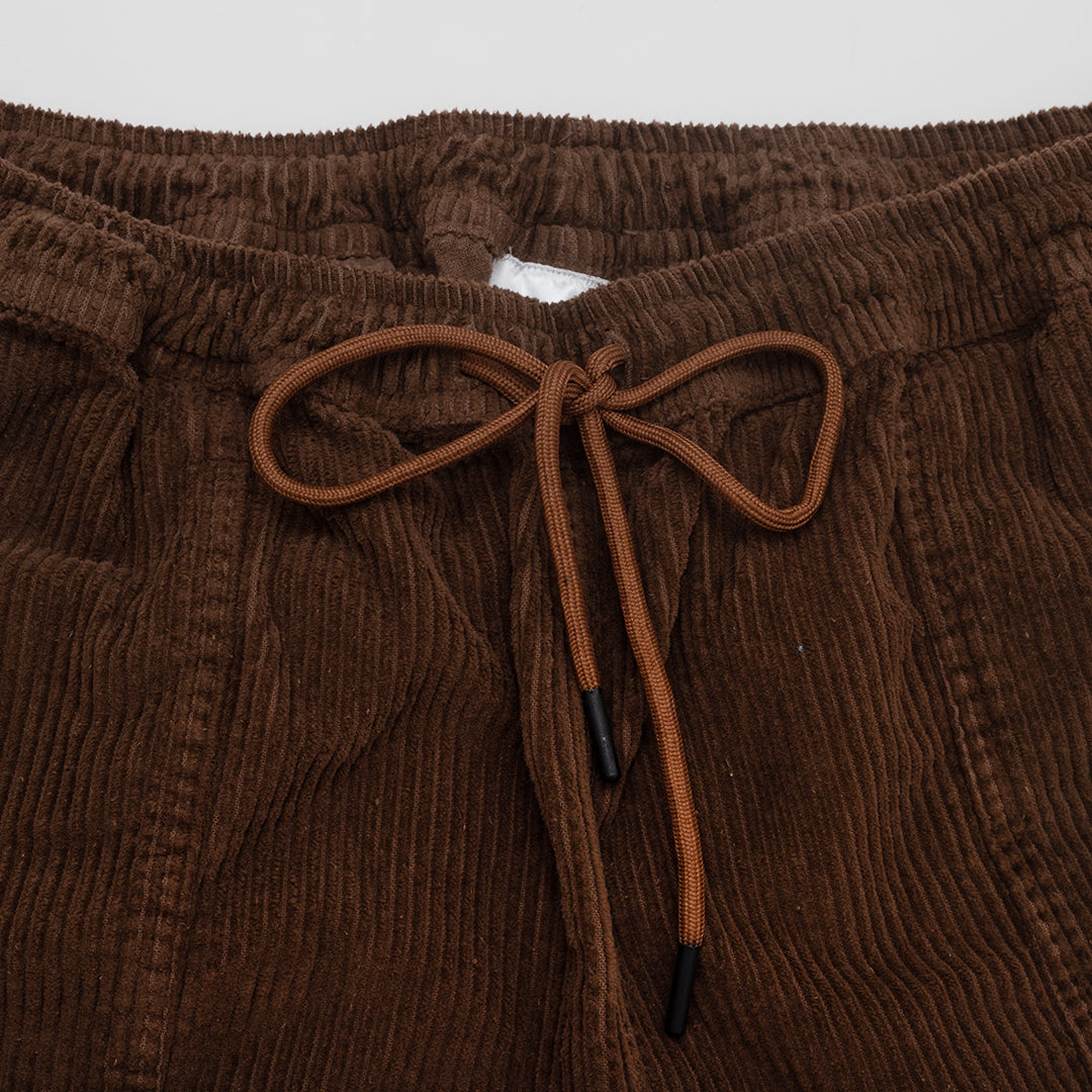 Campbell Cord Shorts Brown