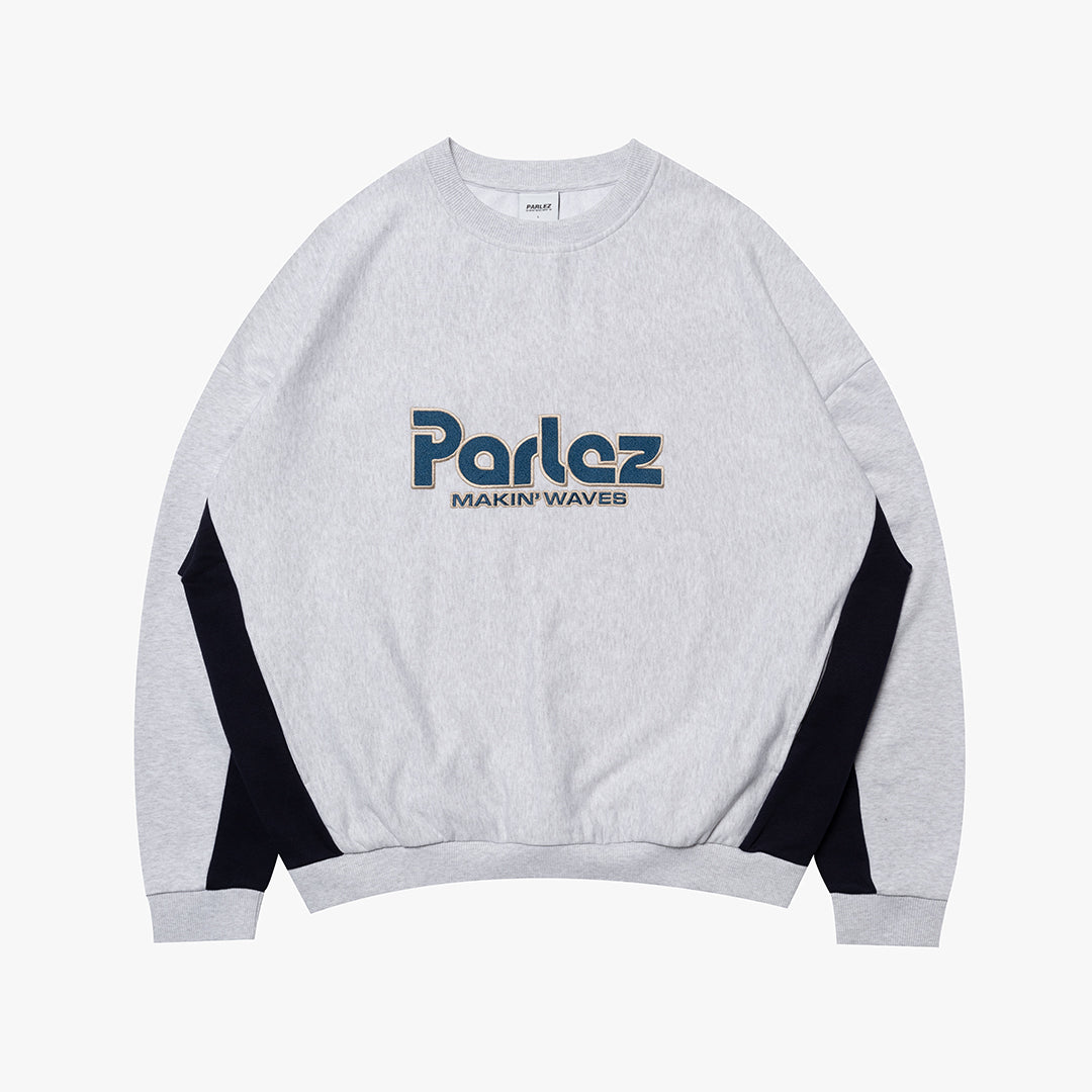 The Mens Campus Oversized Sweat Heather from Parlez clothing
