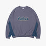 Campus Oversized Sweat Purple Haze