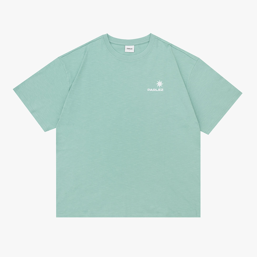 The Mens Cape Oversized T-Shirt Mineral from Parlez clothing