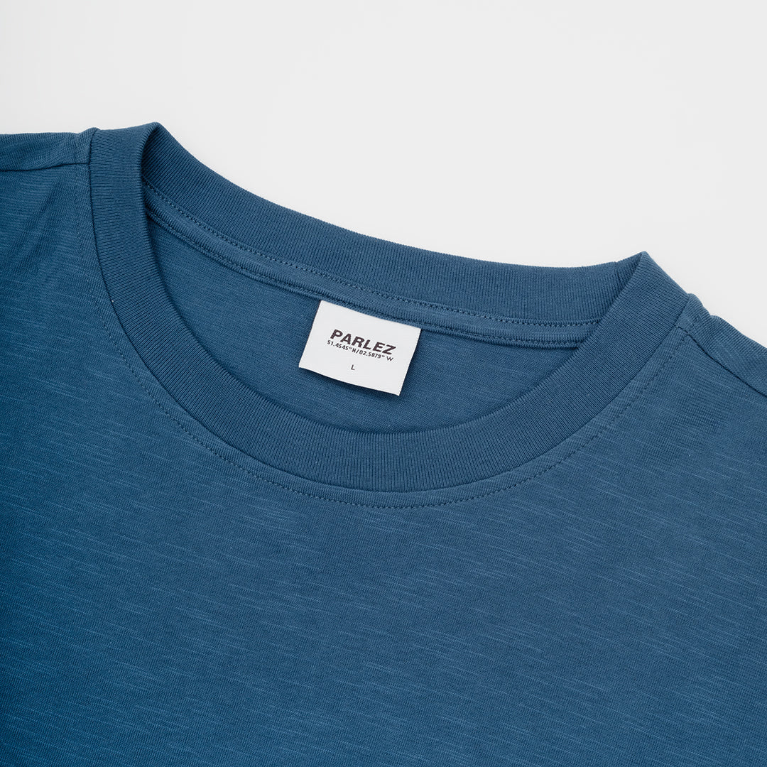 The Mens Cape Oversized T-Shirt Oceanic from Parlez clothing