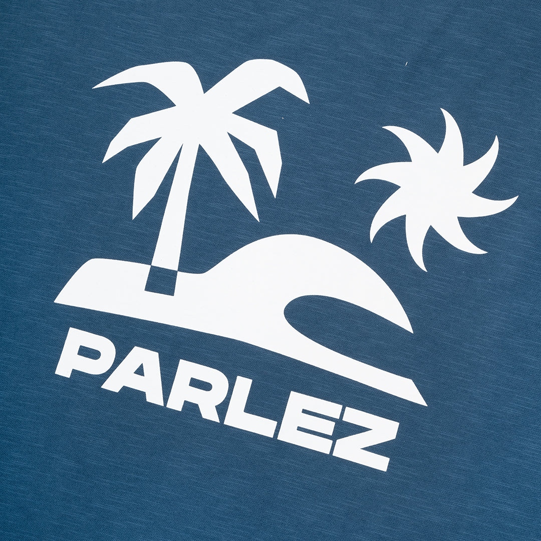 The Mens Cape Oversized T-Shirt Oceanic from Parlez clothing