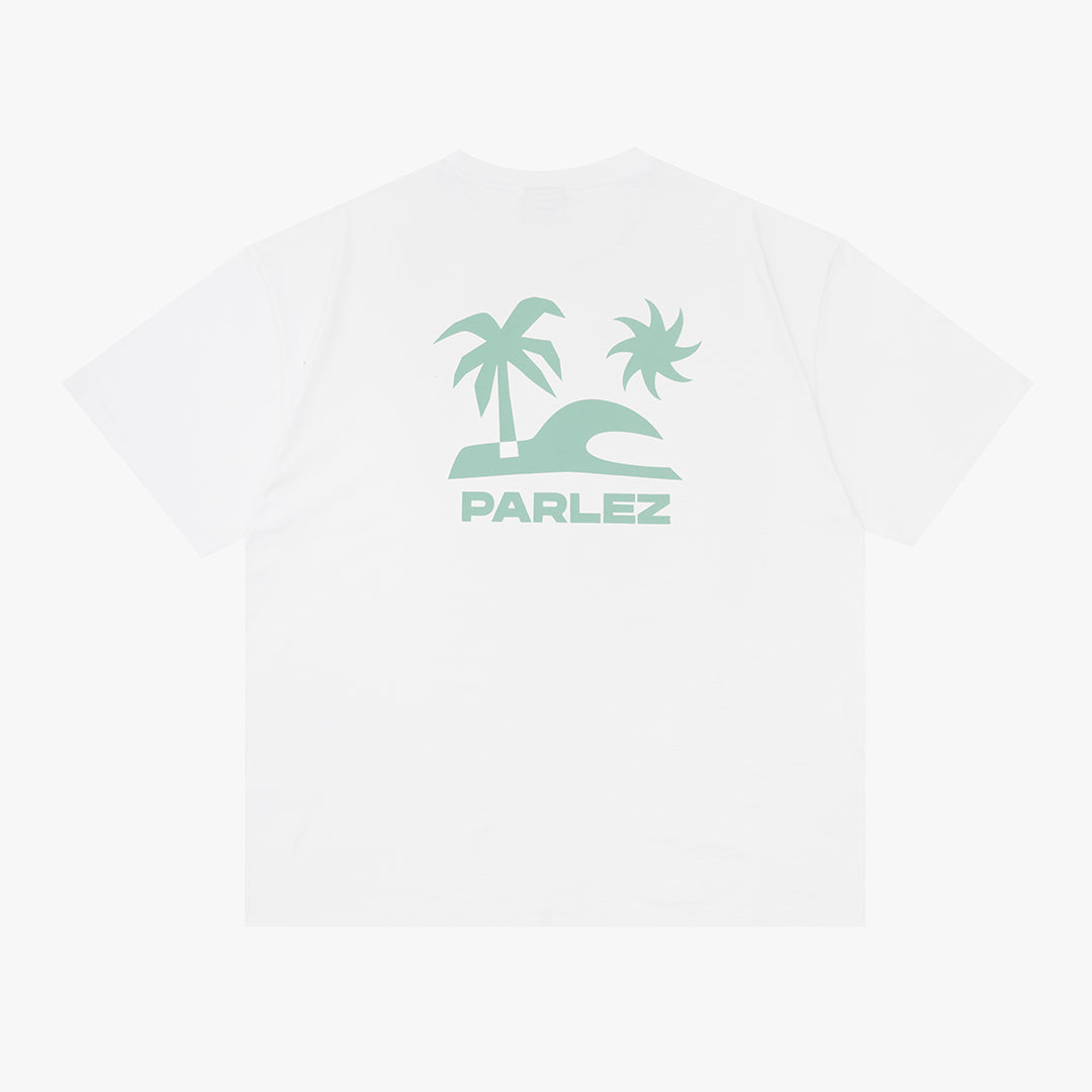 The Mens Cape Oversized T-Shirt White from Parlez clothing