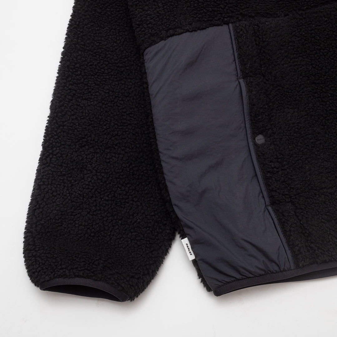 Buy The Carval Fleece Hoodie Black | Parlez Streetwear – parlez-uk
