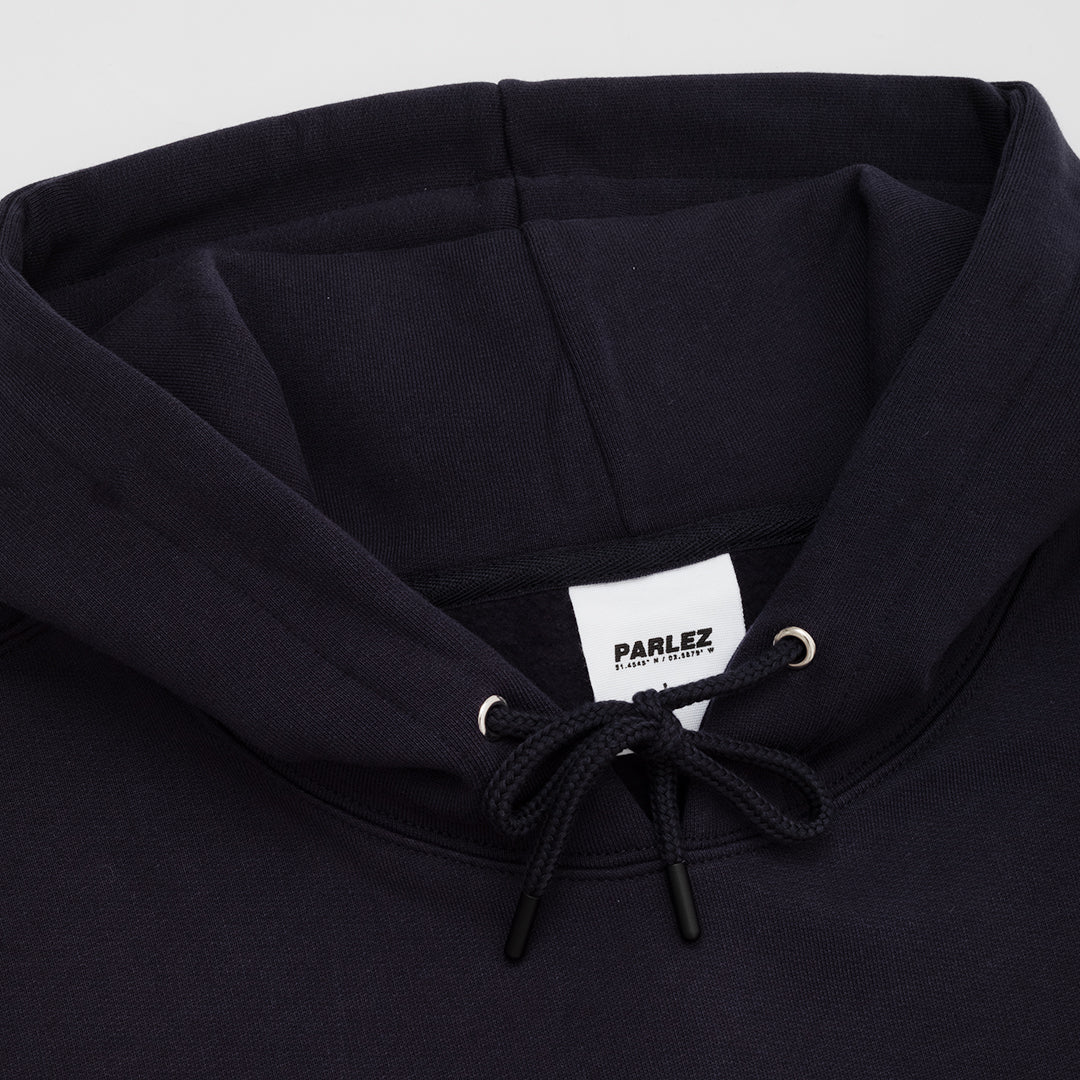 The Mens Chesapeake Hoodie Navy from Parlez clothing