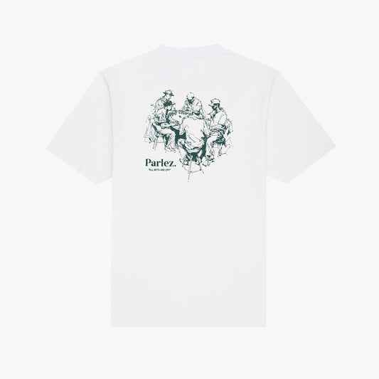 Check T-Shirt White