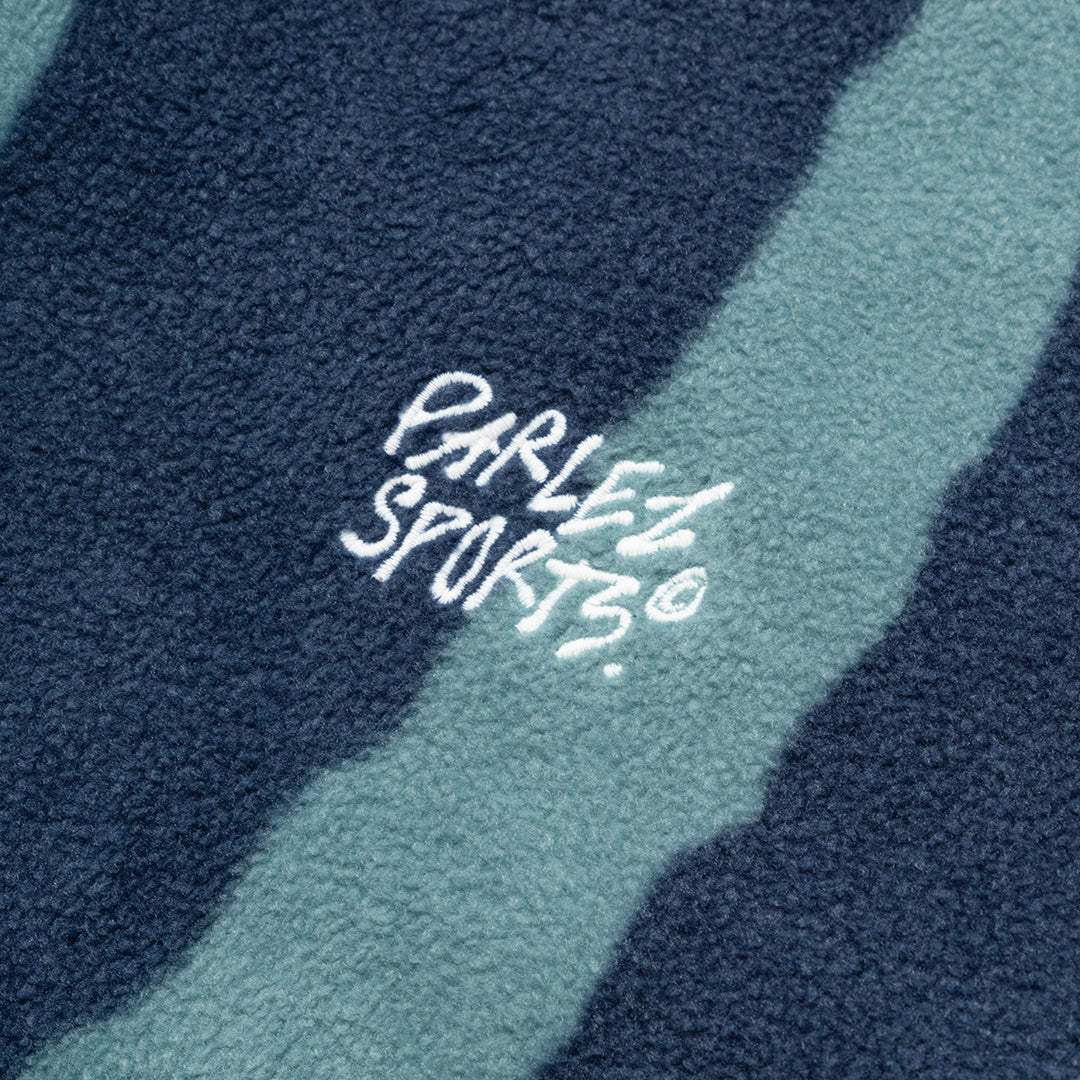 The Mens Chevy 1/4 Zip Fleece Lagoon from Parlez clothing