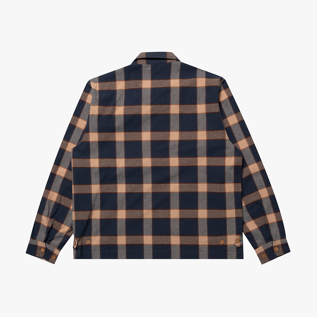 The Mens Chicago Shirt Midnight Check from Parlez clothing