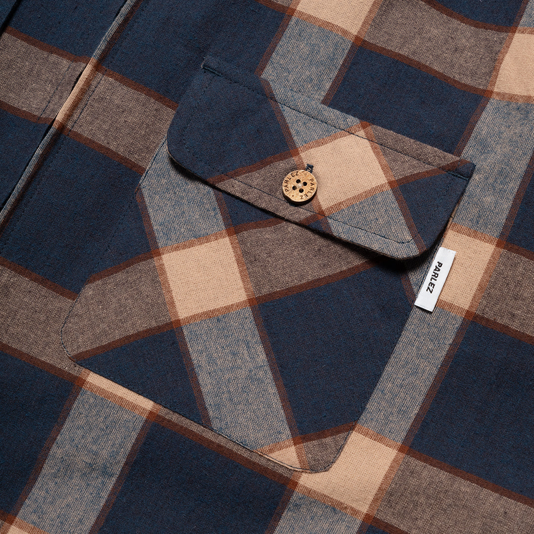 The Mens Chicago Shirt Midnight Check from Parlez clothing