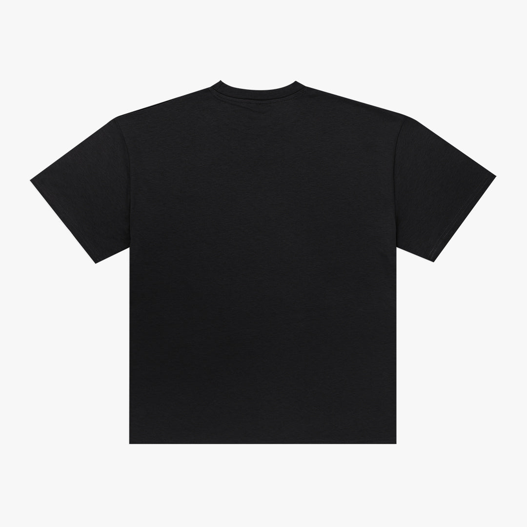 The Mens Clemente Overzsized T-Shirt Black from Parlez clothing