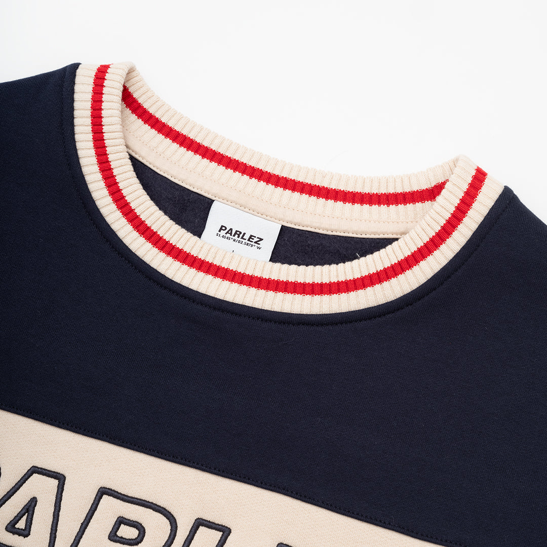 トップス chiiiibag Logo Crewneck Sweat BIG LOGO CREWNECK FOG/WHITE