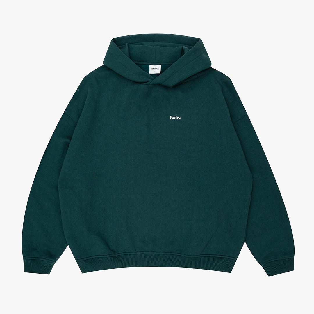 Coastal Oversized Hoodie Deep Green
