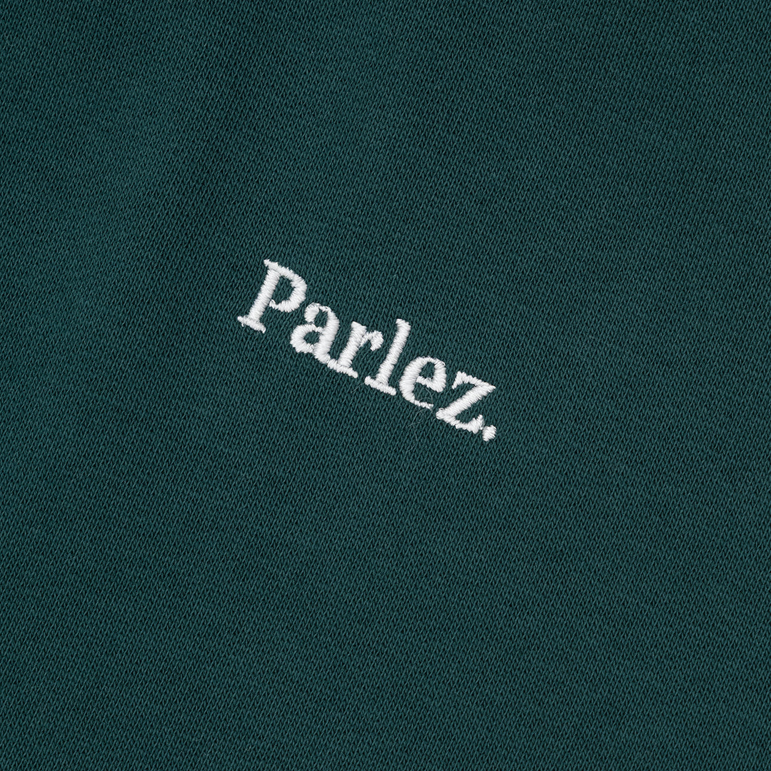 Coastal Oversized Hoodie Deep Green