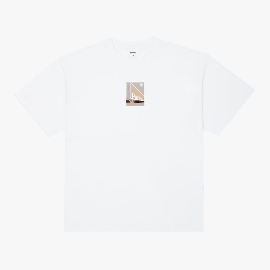 The Mens Colfax Oversized T-Shirt White from Parlez clothing