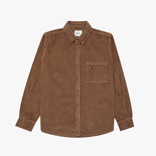 The Mens Cornell Shirt Shitake from Parlez clothing