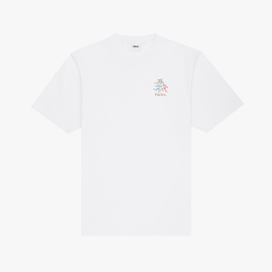 The Mens Corpora T-Shirt White from Parlez clothing
