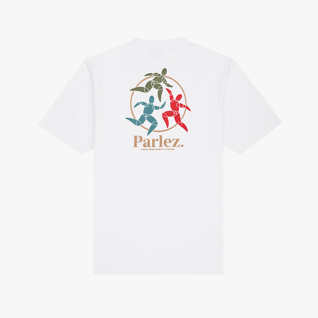 The Mens Corpora T-Shirt White from Parlez clothing