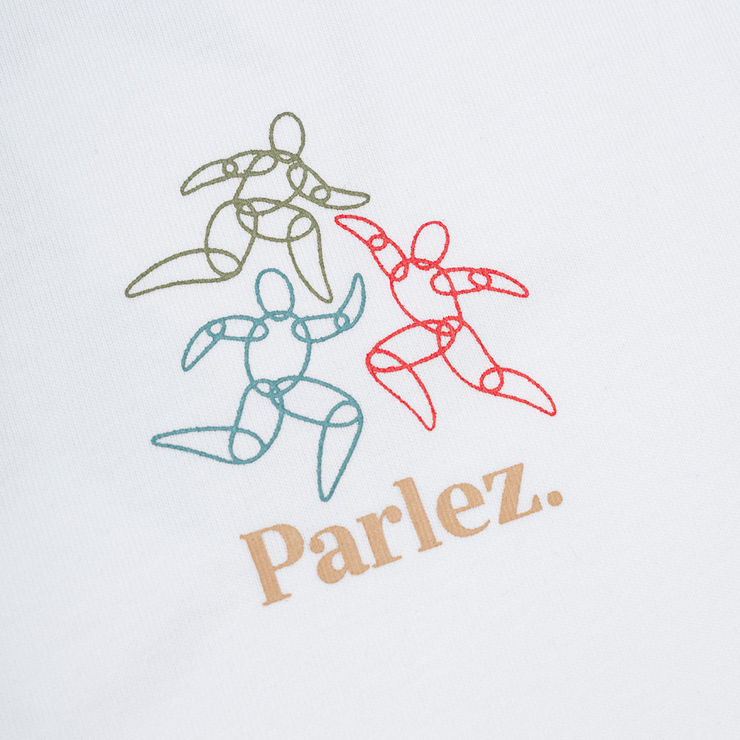 The Mens Corpora T-Shirt White from Parlez clothing