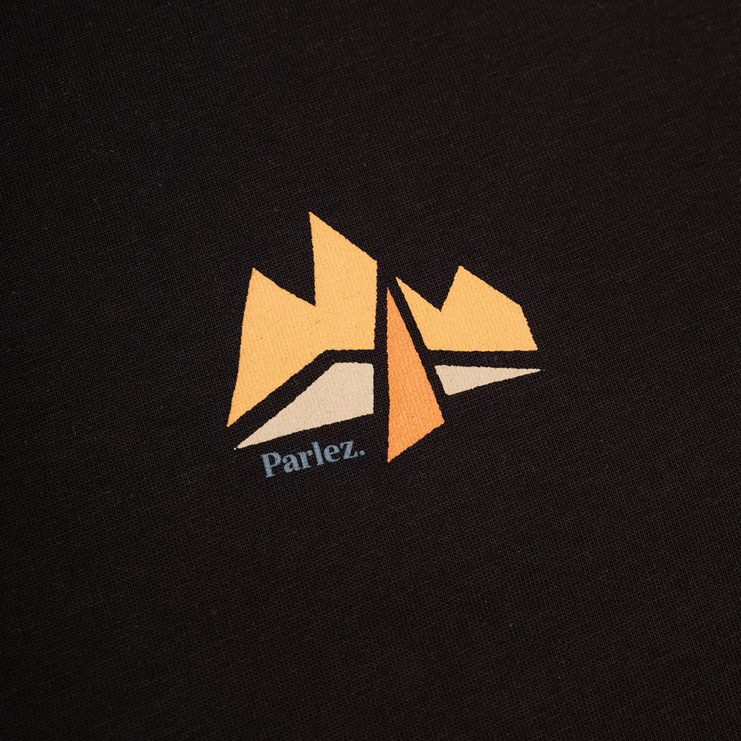 The Mens Manton T-Shirt Black from Parlez clothing