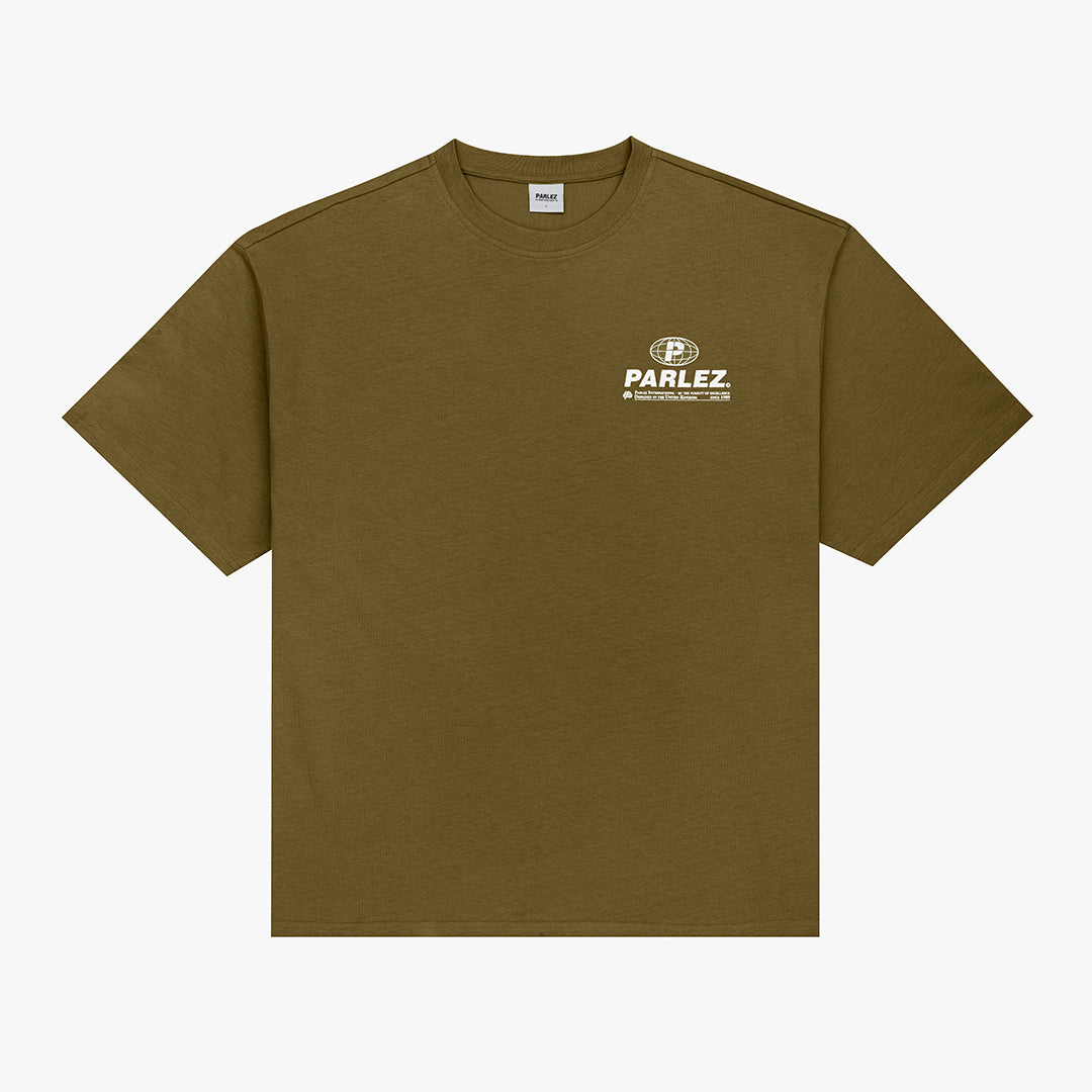 The Mens Craft Os T-Shirt Fern from Parlez clothing