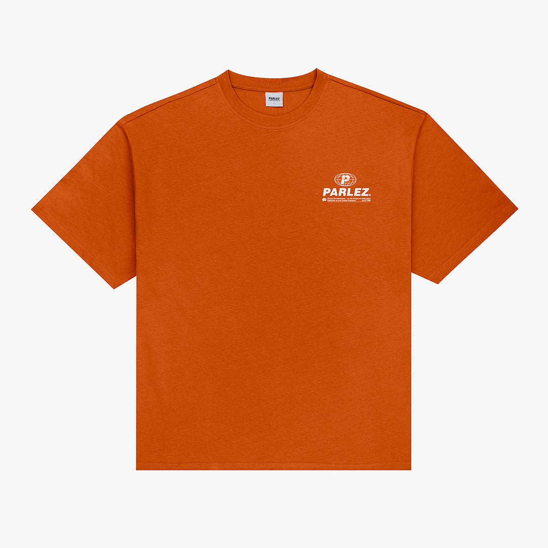 The Mens Craft Os T-Shirt Rust from Parlez clothing