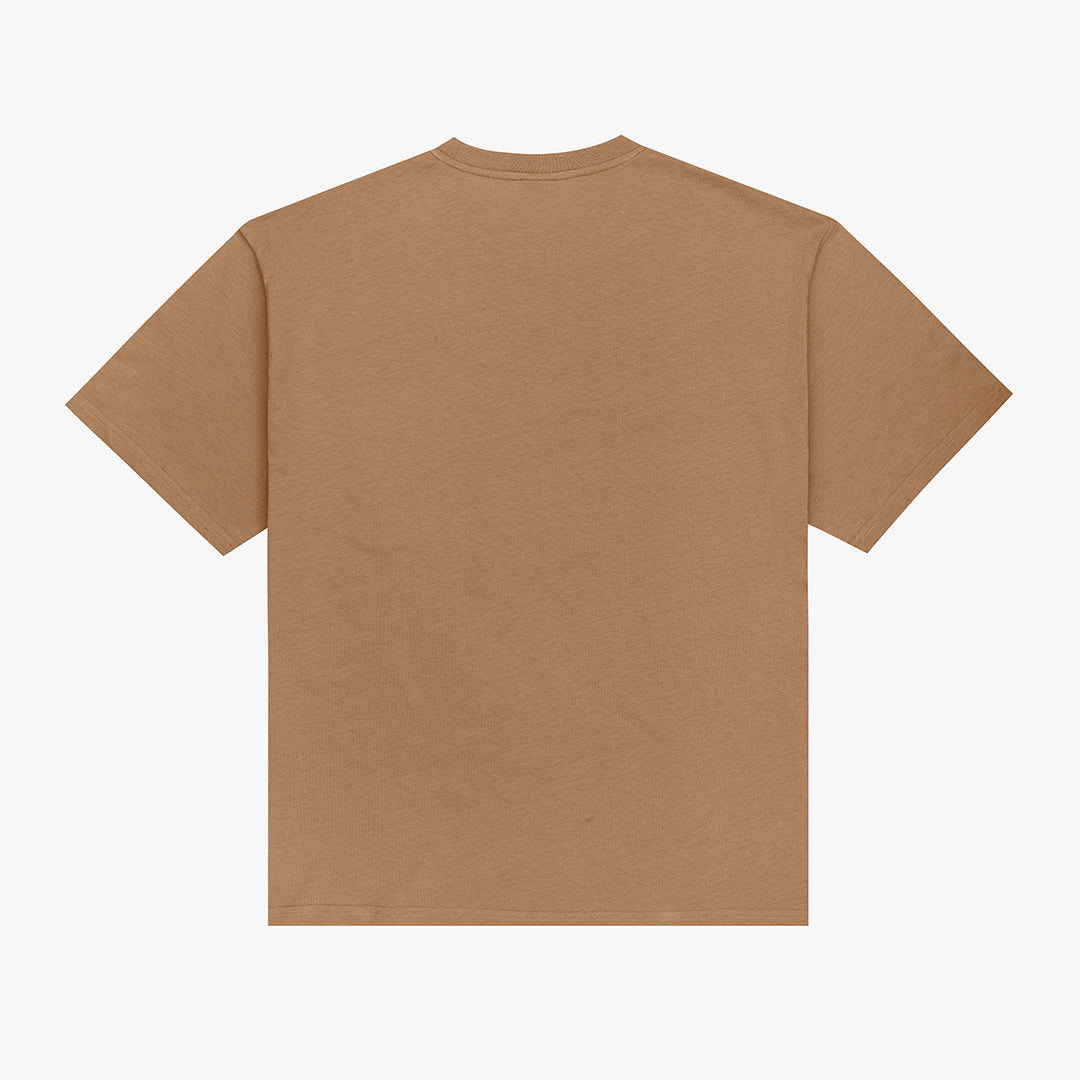 The Mens Craft Os T-Shirt Sand from Parlez clothing