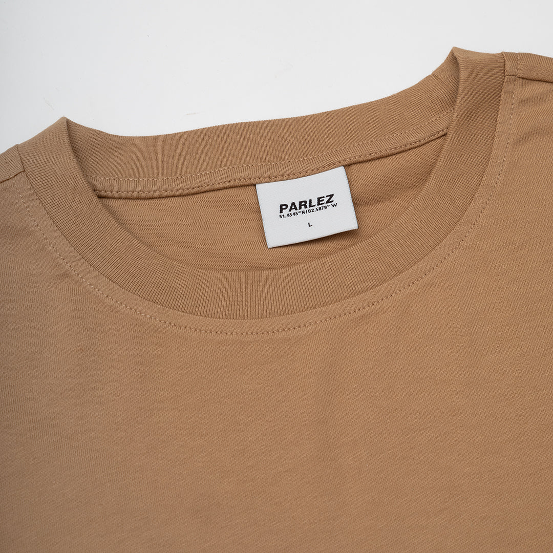 The Mens Craft Os T-Shirt Sand from Parlez clothing