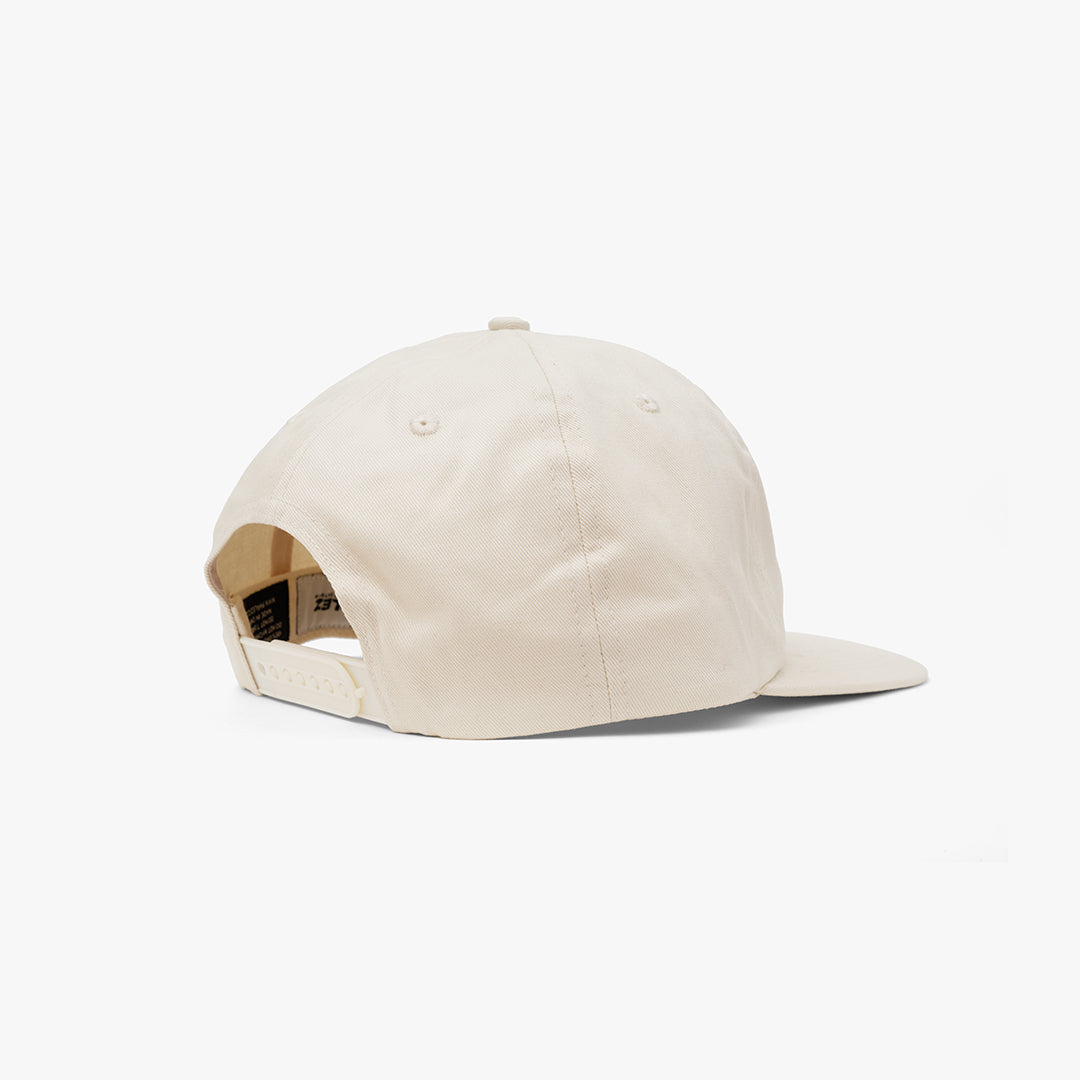 The Mens Crowley 6 Panel Cap Shell from Parlez clothing