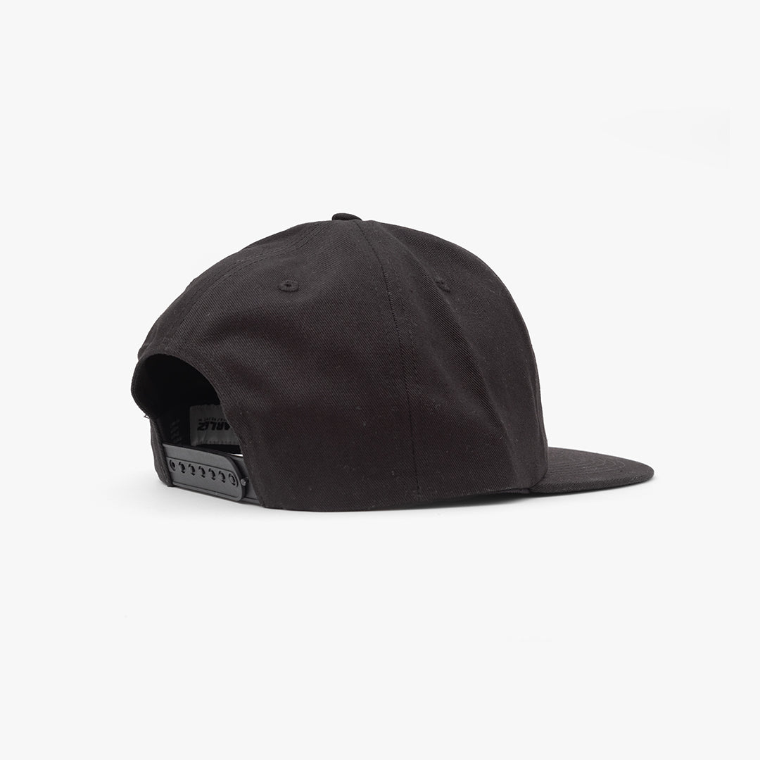 The Mens Crowley 6 Panel Cap Black from Parlez clothing