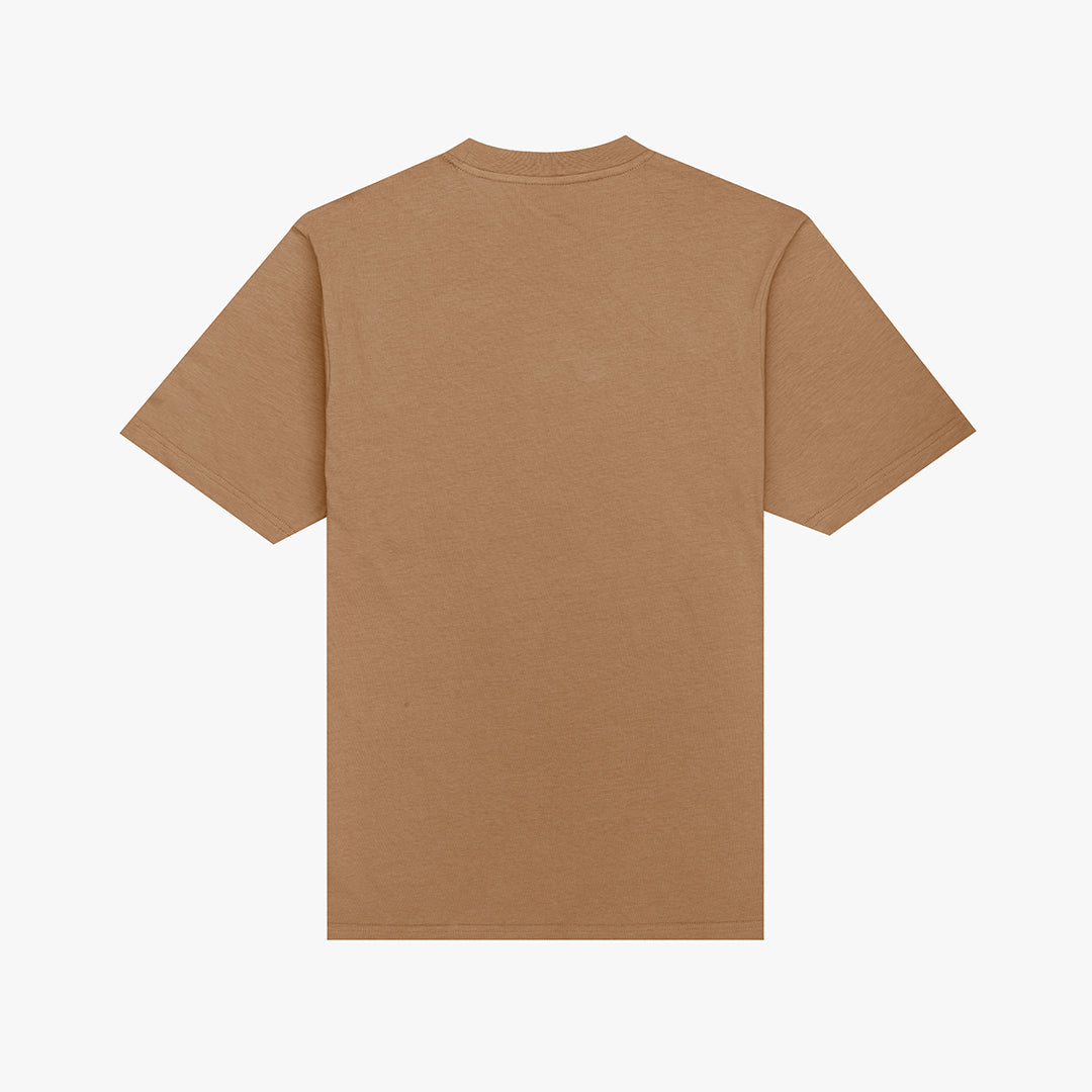 The Mens Currere Pocket T-Shirt Sand from Parlez clothing