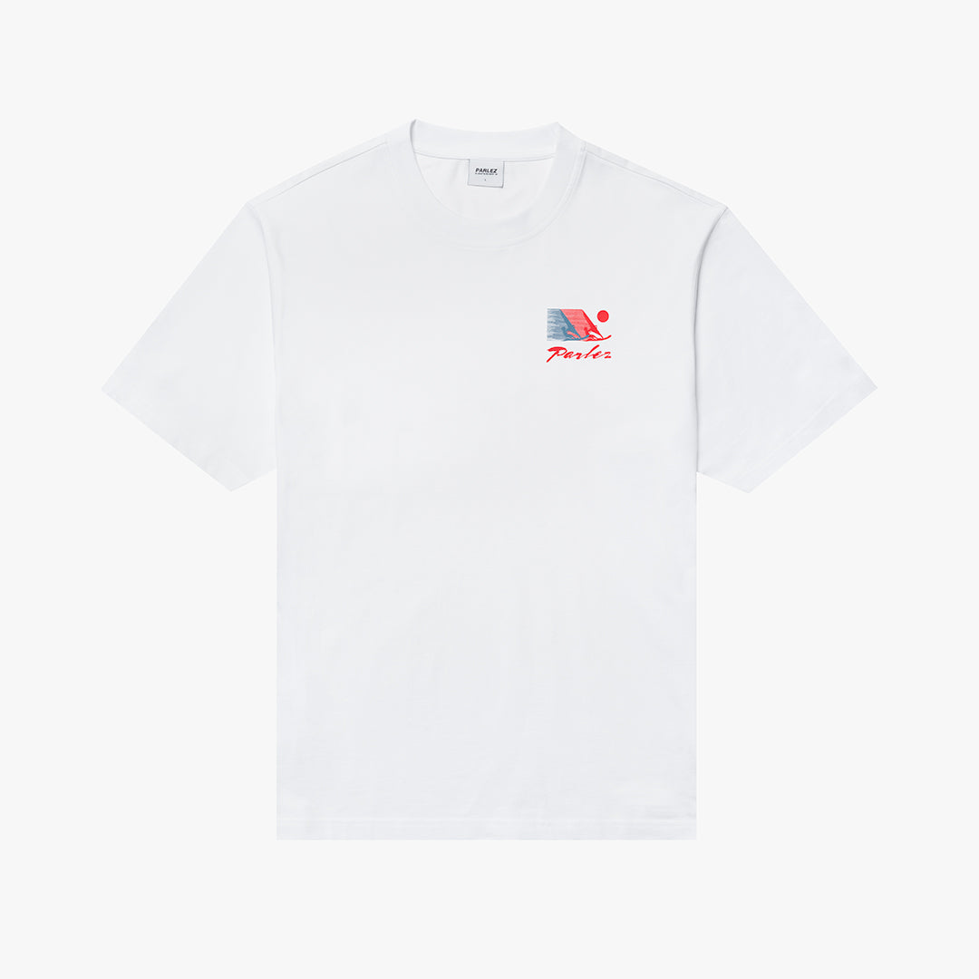 The Mens Cutler T-Shirt White from Parlez clothing